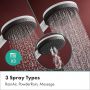 Zestaw prysznicowy ścienny termostatyczny z deszczownicą biały 24592700 Hansgrohe Raindance Alive S Puro zdj.4