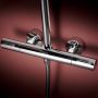 Zestaw prysznicowy ścienny termostatyczny z deszczownicą chrom 24594000 Hansgrohe Raindance Alive S zdj.7
