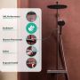Zestaw prysznicowy ścienny termostatyczny z deszczownicą chrom 24594000 Hansgrohe Raindance Alive S zdj.4