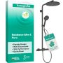 Zestaw prysznicowy ścienny termostatyczny z deszczownicą czarny 24594340 Hansgrohe Raindance Alive S zdj.1