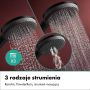 Zestaw prysznicowy ścienny termostatyczny z deszczownicą czarny 24594670 Hansgrohe Raindance Alive S zdj.5