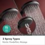 Zestaw prysznicowy ścienny czarny 24611670 Hansgrohe Raindance Alive Select S zdj.10