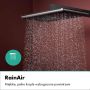 Zestaw prysznicowy podtynkowy termostatyczny z deszczownicą czarny 24620340 Hansgrohe Raindance Alive Q zdj.3
