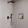 Zestaw prysznicowy podtynkowy termostatyczny z deszczownicą czarny 24620670 Hansgrohe Raindance Alive Q zdj.3