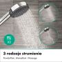 Zestaw prysznicowy podtynkowy termostatyczny z deszczownicą chrom 24624000 Hansgrohe Pulsify S zdj.5
