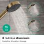 Zestaw prysznicowy podtynkowy termostatyczny z deszczownicą 24624140 Hansgrohe Pulsify S zdj.5
