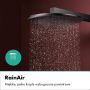 Zestaw prysznicowy podtynkowy termostatyczny z deszczownicą czarny 24630340 Hansgrohe Raindance Alive S zdj.5