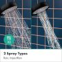 Słuchawka prysznicowa czarna 28034670 Hansgrohe Activera Select S zdj.4