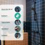 Zestaw prysznicowy ścienny czarny 28045670 Hansgrohe Activera Select S zdj.7