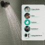 Deszczownica 9.5x9.5 cm okrągła czarna 28061670 Hansgrohe Activera Select S zdj.3