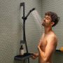Zestaw prysznicowy ścienny termostatyczny czarny 28087670 Hansgrohe Activera Select S zdj.3