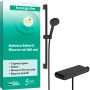 Zestaw prysznicowy ścienny termostatyczny czarny 28087670 Hansgrohe Activera Select S zdj.1