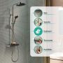 Zestaw prysznicowy ścienny termostatyczny z deszczownicą chrom 28639000 Hansgrohe Activera S zdj.3