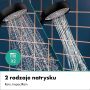 Zestaw prysznicowy ścienny termostatyczny z deszczownicą czarny 28639670 Hansgrohe Activera S zdj.6