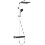 Zestaw prysznicowy ścienny termostatyczny z deszczownicą chrom 28649000 Hansgrohe Activera Q zdj.1