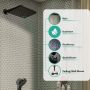 Deszczownica 29x18 cm prostokątna czarna 28738670 Hansgrohe Activera Q zdj.5
