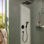 Deszczownica 29x18 cm prostokątna czarna 28738670 Hansgrohe Activera Q zdj.4