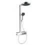 Hansgrohe Rainfinity ShowerTablet zestaw prysznicowy ścienny termostatyczny EcoSmart chrom 28742000 zdj.1