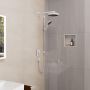 Hansgrohe Rainfinity zestaw prysznicowy ścienny EcoSmart biały mat 28744700 zdj.3