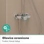 Zestaw prysznicowy ścienny z deszczownicą chrom 28747000 Hansgrohe Activera Q zdj.5
