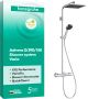 Zestaw prysznicowy ścienny z deszczownicą chrom 28748000 Hansgrohe Activera Q zdj.1