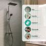 Zestaw prysznicowy ścienny termostatyczny z deszczownicą chrom 28749000 Hansgrohe Activera Q zdj.4