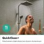 Zestaw prysznicowy ścienny termostatyczny z deszczownicą chrom 28753000 Hansgrohe Activera Q zdj.4
