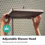 Zestaw prysznicowy ścienny termostatyczny z deszczownicą chrom 28753000 Hansgrohe Activera Q zdj.6