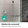 Zestaw prysznicowy ścienny z deszczownicą chrom 28757000 Hansgrohe Activera Q zdj.6