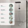 Zestaw prysznicowy ścienny z deszczownicą chrom 28757000 Hansgrohe Activera Q zdj.8
