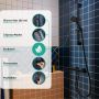 Zestaw prysznicowy ścienny termostatyczny czarny 28876670 Hansgrohe Activera Select S zdj.6