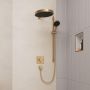 Hansgrohe Rainfinity zestaw prysznicowy ścienny EcoSmart brąz szczotkowany 28744140 zdj.4