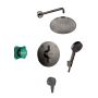 Zestaw prysznicowy podtynkowy z deszczownicą chrom 88002393 Hansgrohe Crometta zdj.1