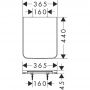 Deska sedesowa biała 60149450 Hansgrohe EluPura Original Q zdj.2