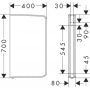 Przegroda pisuaru 60173450 Hansgrohe EluPura Original Q zdj.2