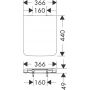 Deska sedesowa wolnoopadająca biała 60199450 Hansgrohe EluPura Q zdj.2