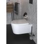 Zestaw miska + deska wolnoopadająca wisząca bez kołnierza biały 61119450 Hansgrohe EluPura S zdj.6