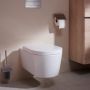 Zestaw miska + deska wolnoopadająca wisząca bez kołnierza biały 61119450 Hansgrohe EluPura S zdj.7