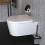 Zestaw miska + deska wolnoopadająca wisząca bez kołnierza biały 61119450 Hansgrohe EluPura S zdj.12