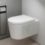 Miska WC z deską wolnoopadającą wisząca bez kołnierza biały połysk 60292450 Hansgrohe EluPura S zdj.14