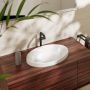 Umywalka 55x40 cm owalna wpuszczana biała 60156450 Hansgrohe Xuniva D zdj.5