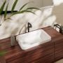 Umywalka 55x40 cm prostokątna wpuszczana biała 60158450 Hansgrohe Xuniva Q zdj.5