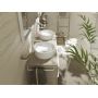 Umywalka 40x40 cm okrągła nablatowa biała 60164450 Hansgrohe Xuniva S zdj.5
