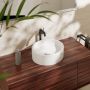 Umywalka 40x40 cm okrągła nablatowa biała 60164450 Hansgrohe Xuniva S zdj.8