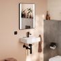 Umywalka 45x34 cm prostokątna ścienna biała 60230450 Hansgrohe Xanuia Q zdj.3