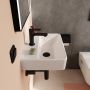 Umywalka 45x34 cm prostokątna ścienna biała 60230450 Hansgrohe Xanuia Q zdj.5
