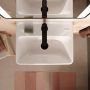 Umywalka 45x34 cm prostokątna ścienna biała 60230450 Hansgrohe Xanuia Q zdj.6