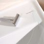 Umywalka 65x48 cm prostokątna ścienna-nablatowa biała 60254450 Hansgrohe Xanuia Q zdj.8