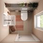 Umywalka 50x39 cm prostokątna ścienna biała 61008450 Hansgrohe Xanuia Q zdj.4