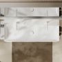 Umywalka 120x48 cm prostokątna ścienna-meblowa biała 61042450 Hansgrohe Xelu Q zdj.8
